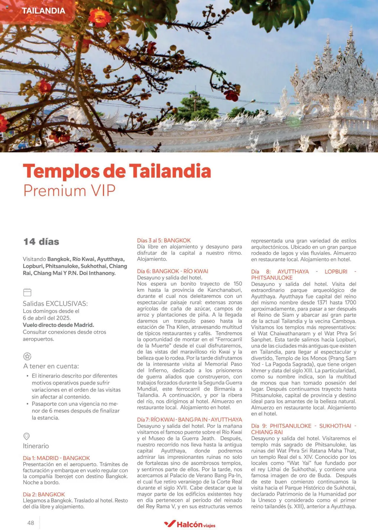 Halcón Viajes Asia 2025  │ válido desde el 15.11.2024 | Página: 48 | Productos: Arroz