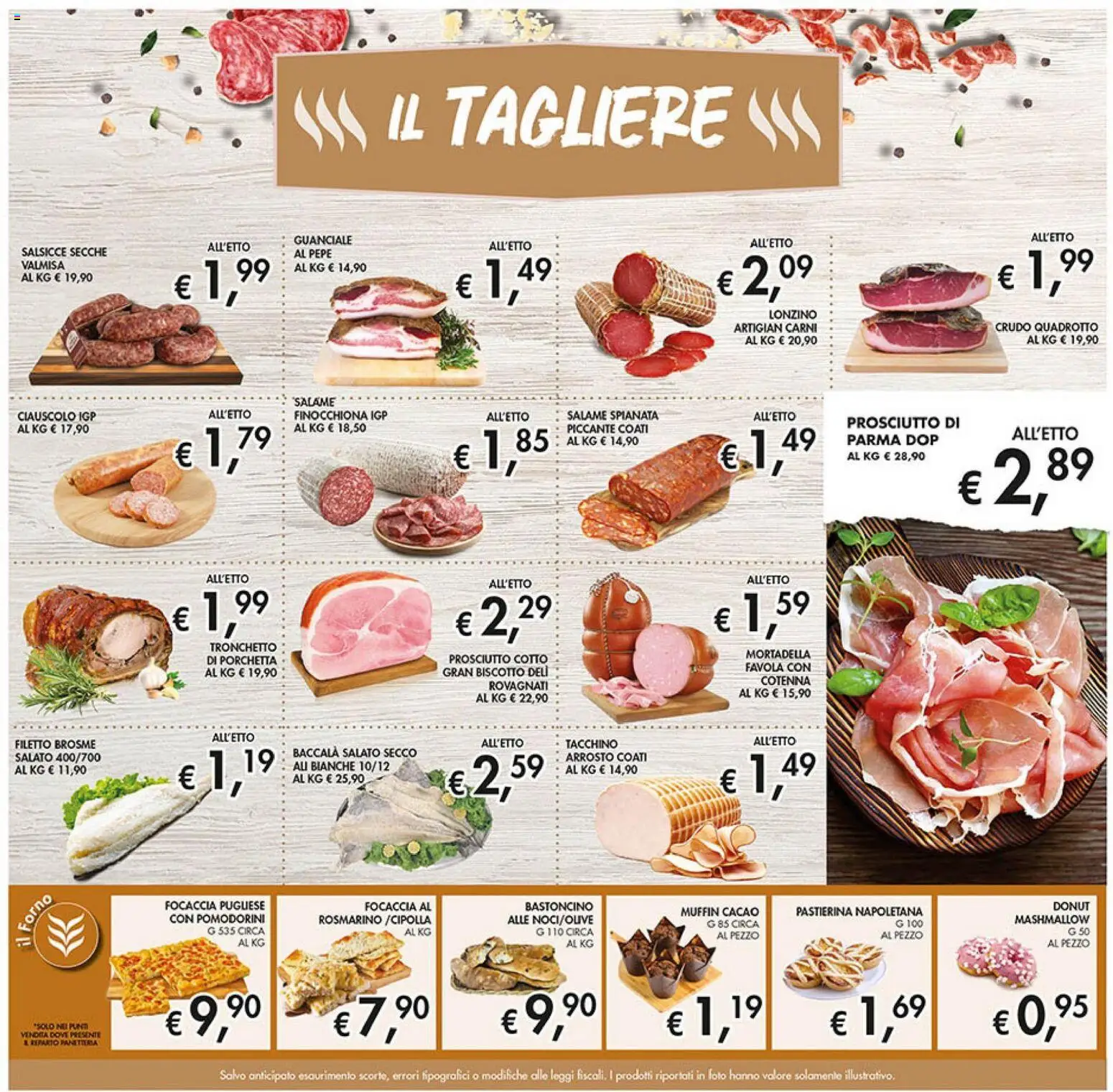 Volantino Coal del 12.12.2025 | Pagina: 7 | Prodotti: Pomodorini, Tacchino, Mortadella, Guanciale