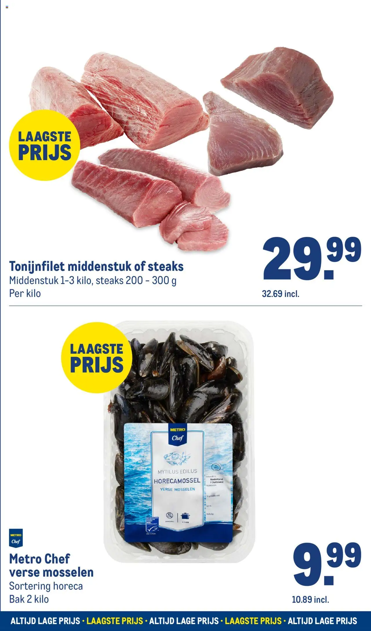  | Pagina: 11 | Producten: Mosselen