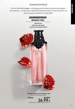 Oriflame - Katalog - Pregled kataloga iz trgovine Oriflame, vrijedi od 01.04.2026 | Stranica: 71 | Proizvodi: Miris, Voda