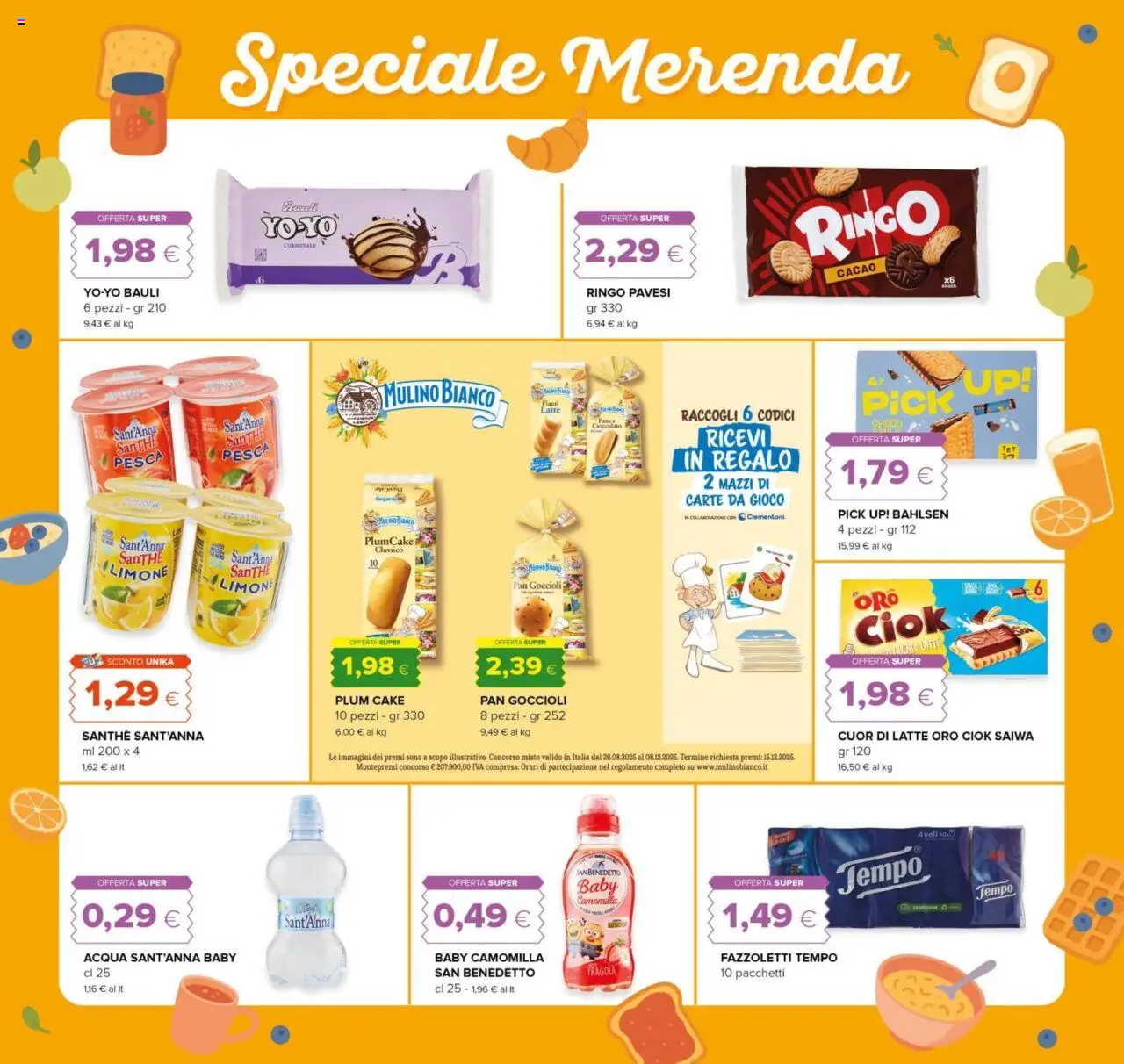Volantino Tigre del 04.09.2025 | Pagina: 10 | Prodotti: Latte, Pesca, The, Plumcake