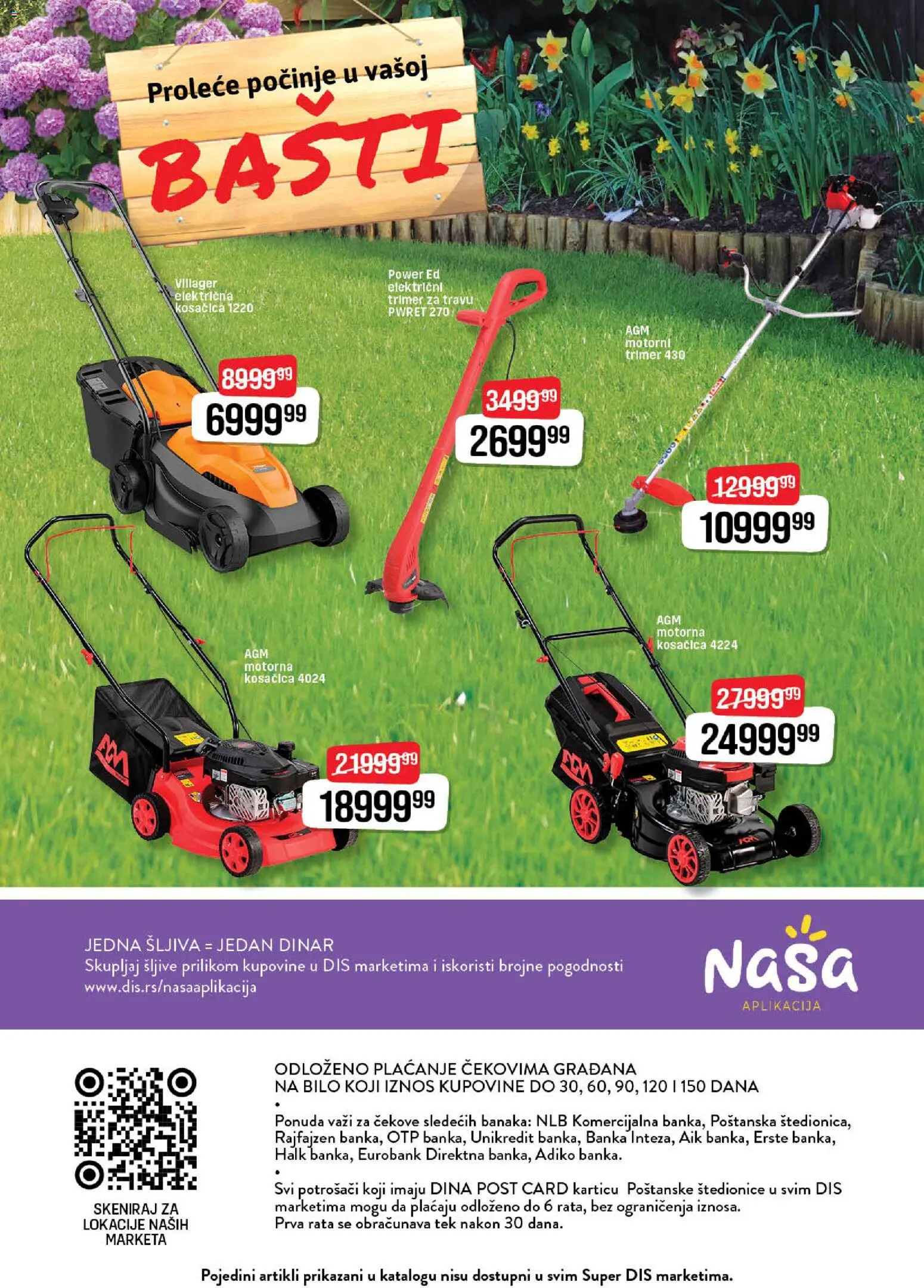 Super DIS katalog - važi od 09.04.2026 | Strana: 24 | Proizvode: Šljiva, Trimer