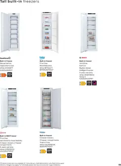 Preview of B&Q - Appliances valid from 16.12.2025 | Page: 55 | Products: Box, Drawers, Freezer