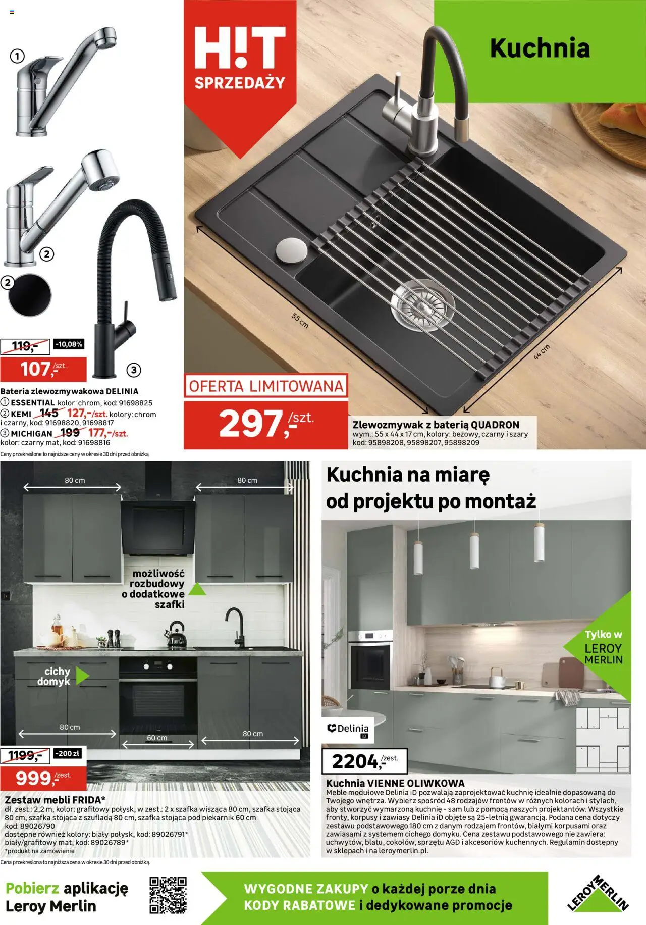 Leroy Merlin Gazetka od 15.10.2025 | Strona: 13 | Produkty: Piekarnik, Bateria