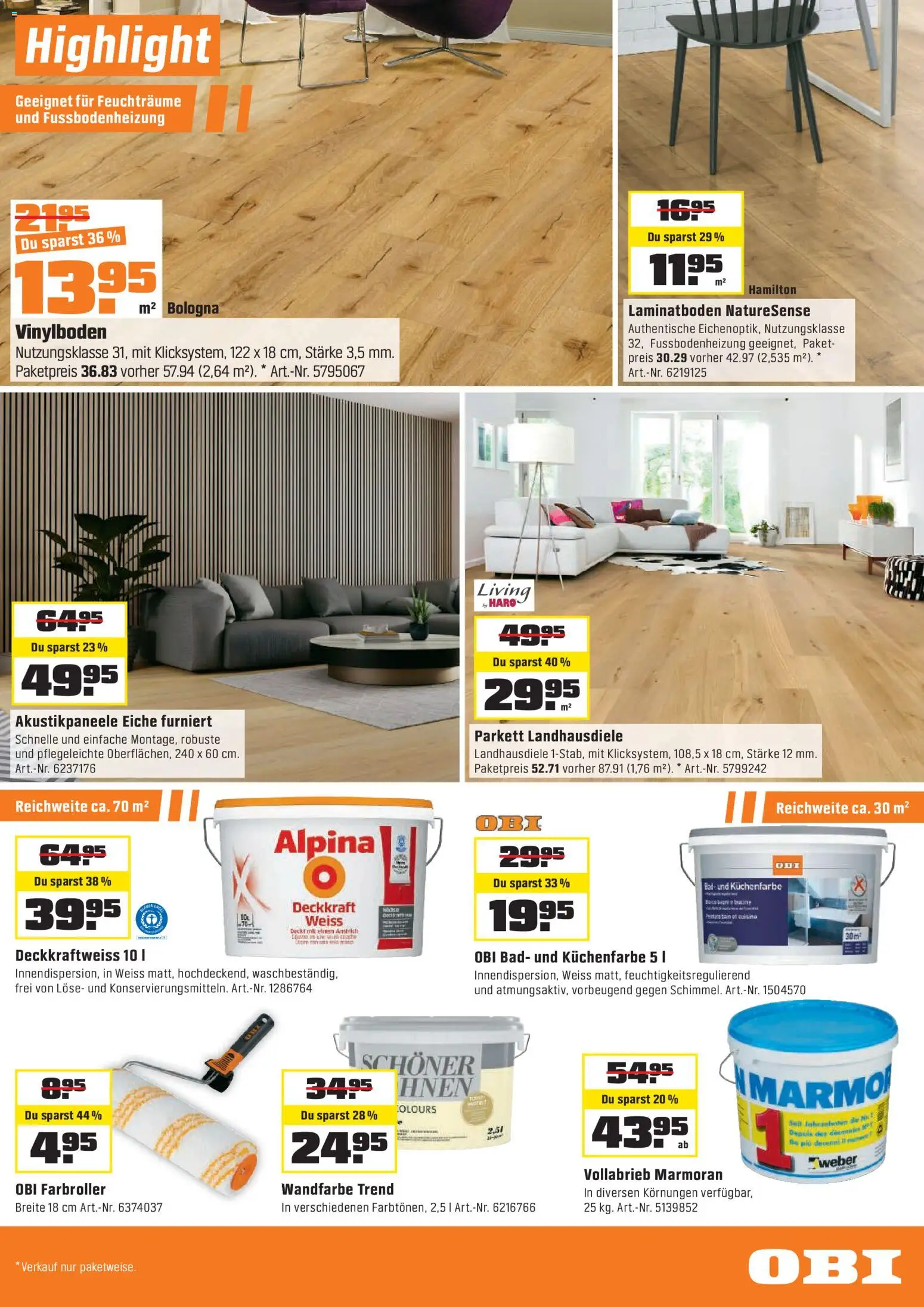 OBI - ALLES MACHBAR MIT OBI – gültig ab 17.03.2026 | Seite: 13 | Produkte: Bad