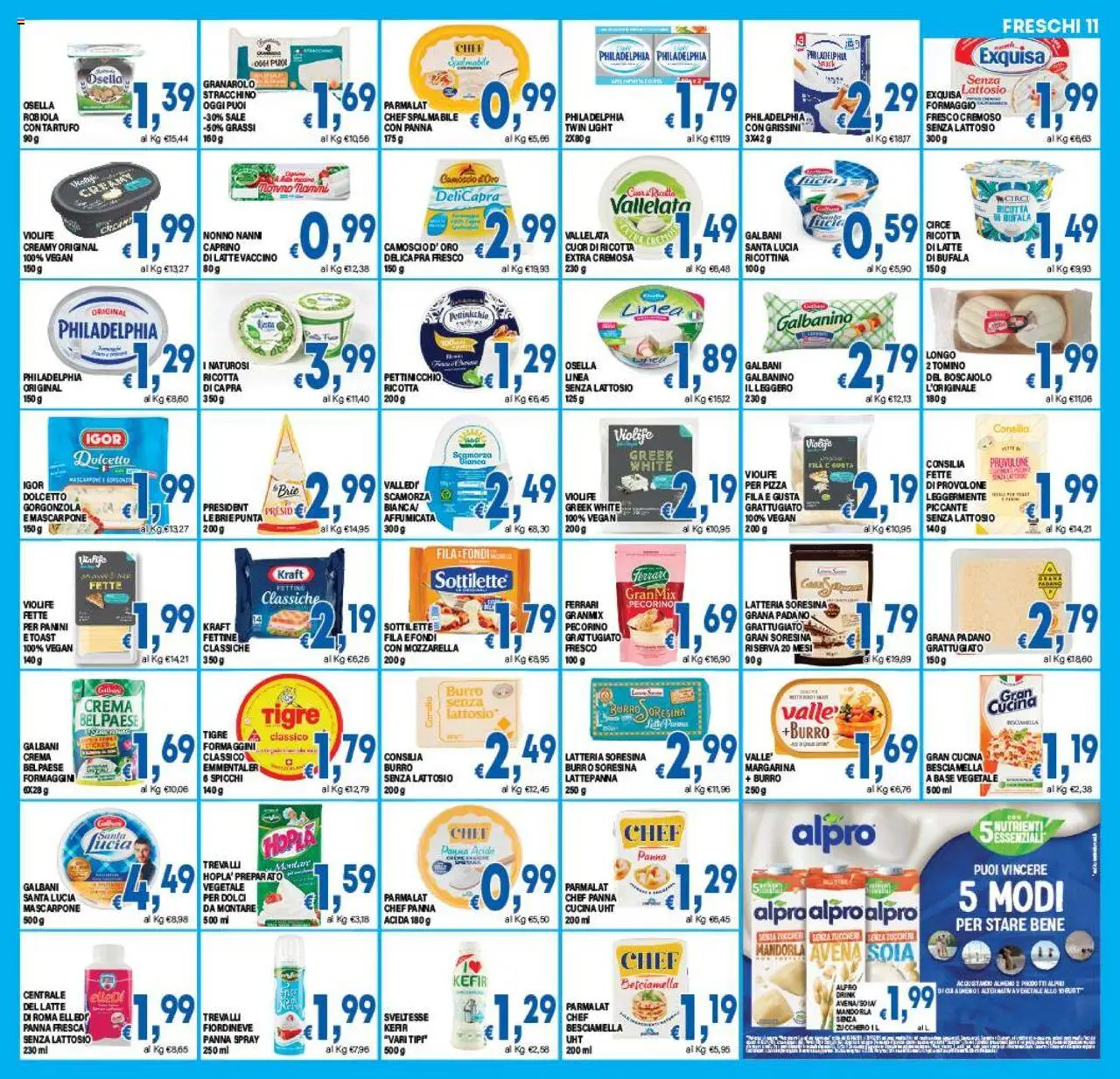 Volantino DEM del 17.09.2025 | Pagina: 11 | Prodotti: Tartufo, Mozzarella, Burro, Besciamella