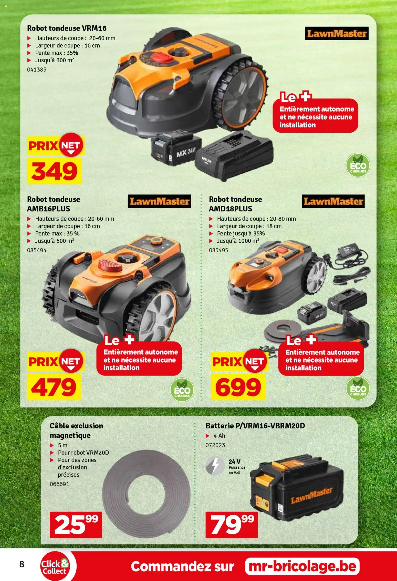 {H1} | Pagina: 8 | Producten: Robot, Tondeuse