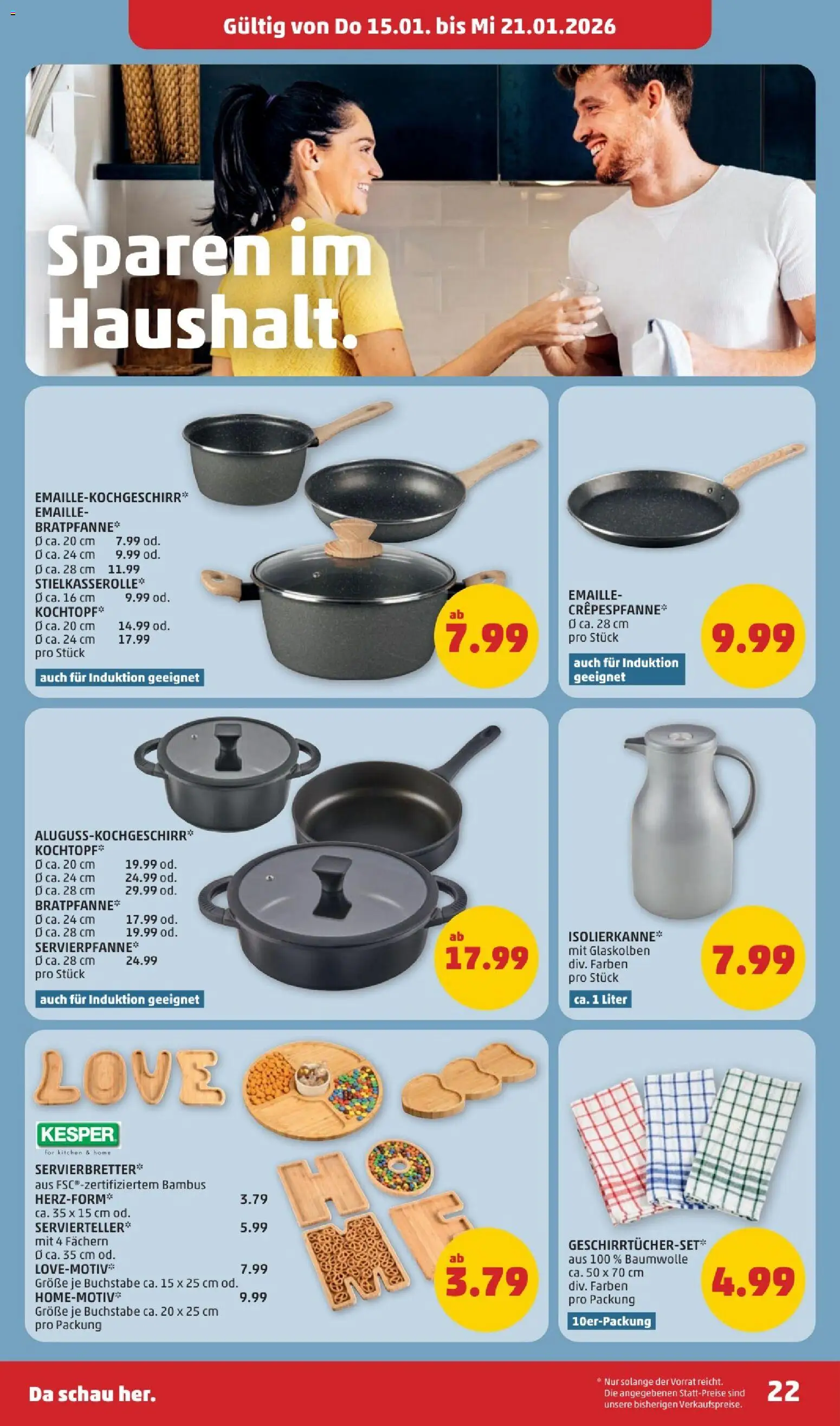 Penny Markt Flugblatt gültig ab 15.01.2026 | Seite: 22