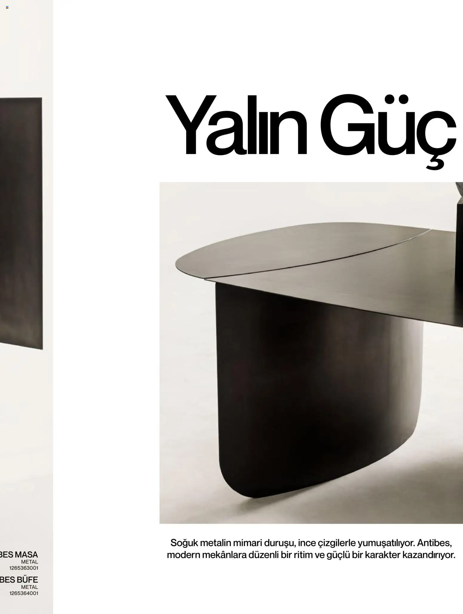 Mudo - Katalog Mobilya - 26.01.2026 tarihinden itibaren geçerlidir | Sayfa: 43 | Ürünler: Masa