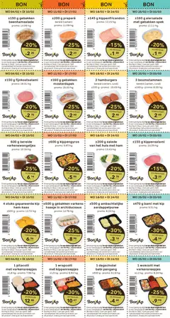 Bon Ap folder/publicité - Voorbeeld van een folder van Bon Ap, geldig van 04.02.2026 | Pagina: 12 | Producten: Ham, Salade, Kip, Schaal