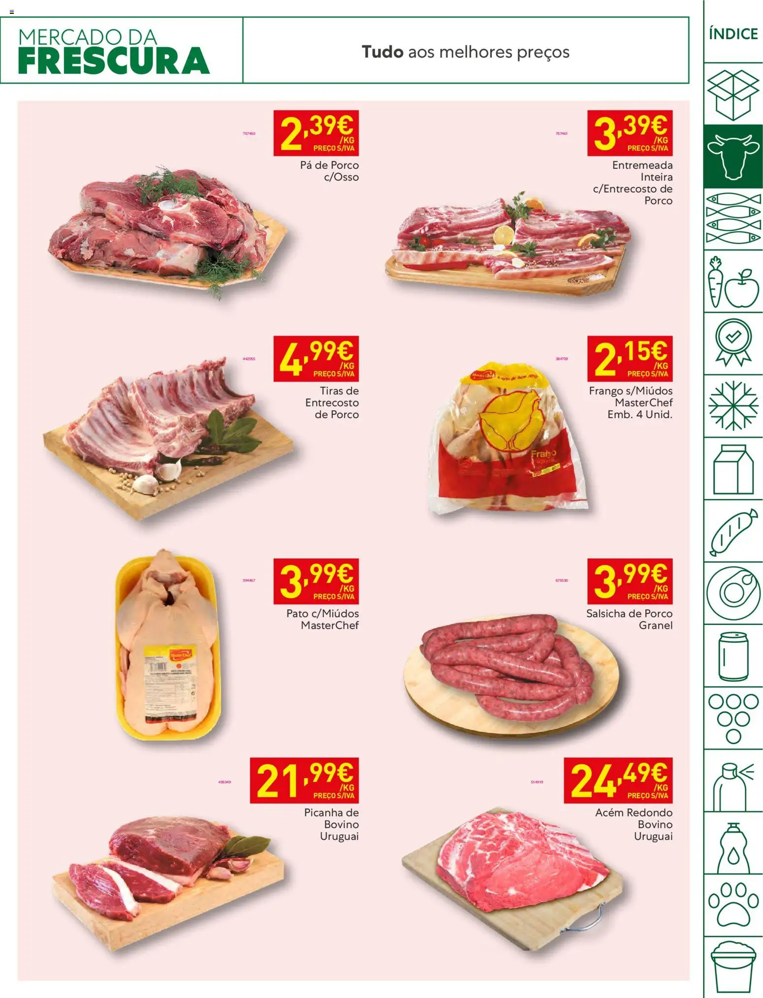 Recheio folheto │ válido de 03.02.2026 | Página: 7 | Produtos: Frango, Salsicha, Pá