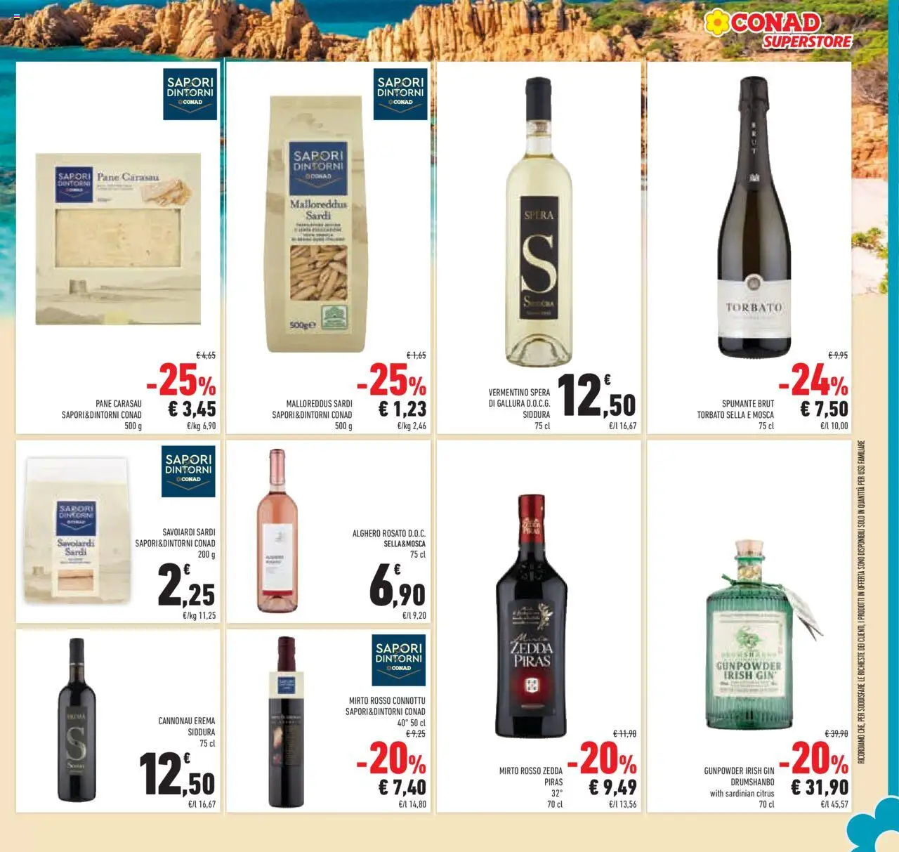 Volantino Conad del 27.08.2025 | Pagina: 17 | Prodotti: Pane, Gin, Spumante, Savoiardi