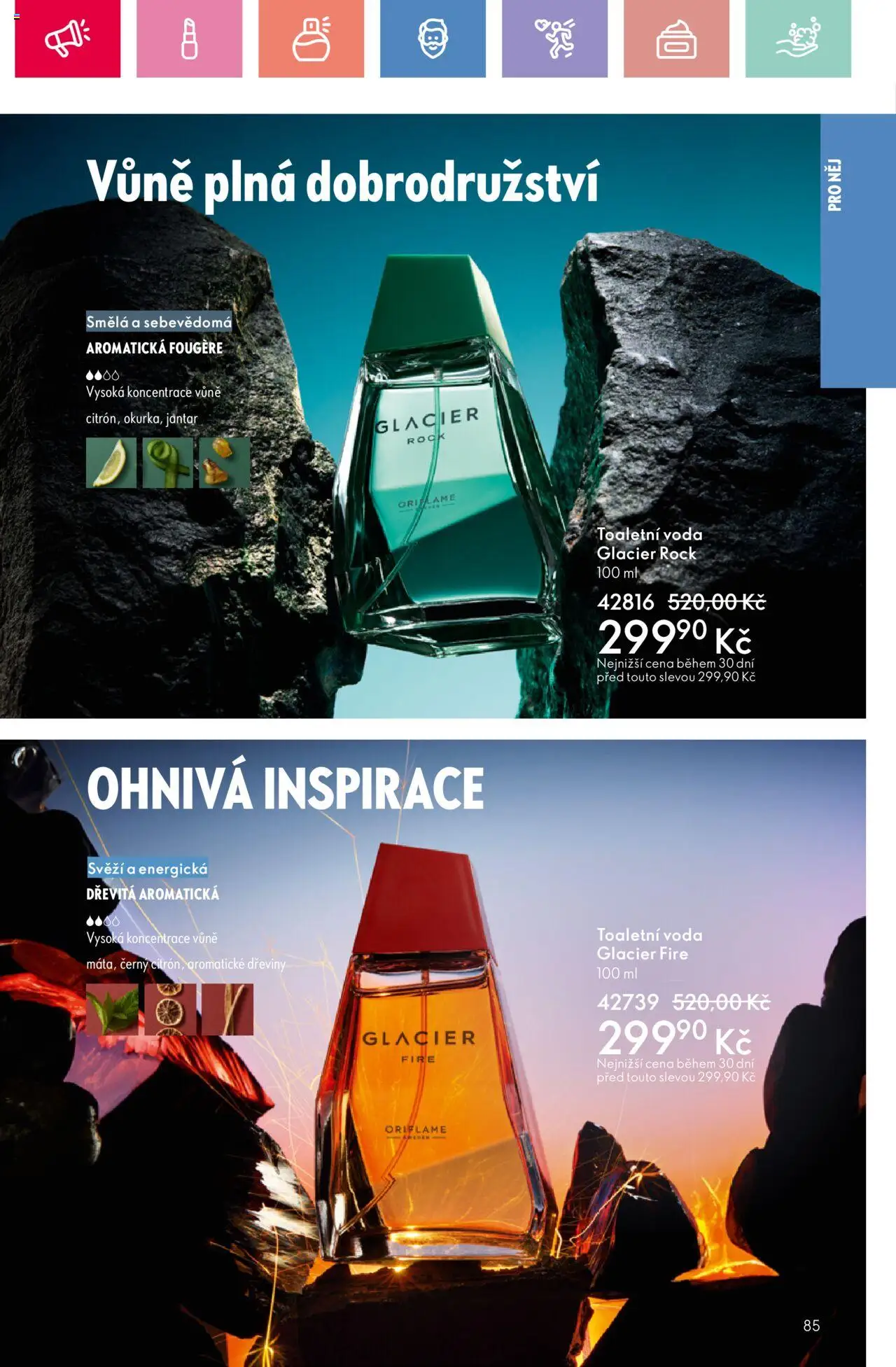 Oriflame katalog č.10/2025 od 06.07.2025 | Strana: 85 | Produkty: Voda, Toaletní voda