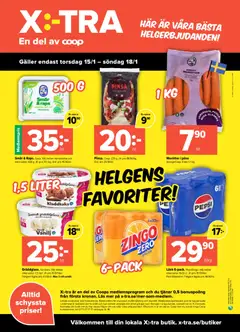 Coop X:-TRA - erbjudanden - Förhandsvisning av reklamblad från butik Coop X:-TRA aktuell från 12.01.2026 | Sida: 4