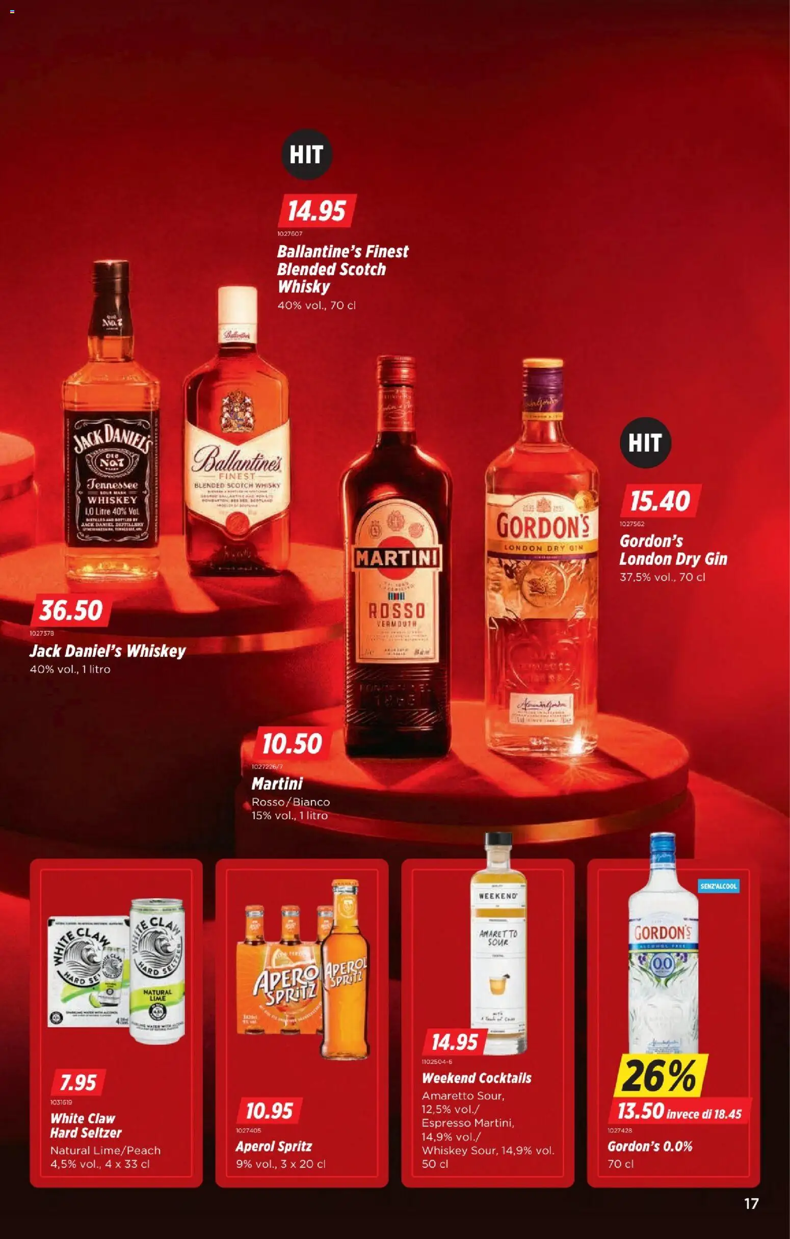 Denner Aktionen IT – gültig ab 12.02.2026 | Seite: 17 | Produkte: Gin, Mouka, Whiskey