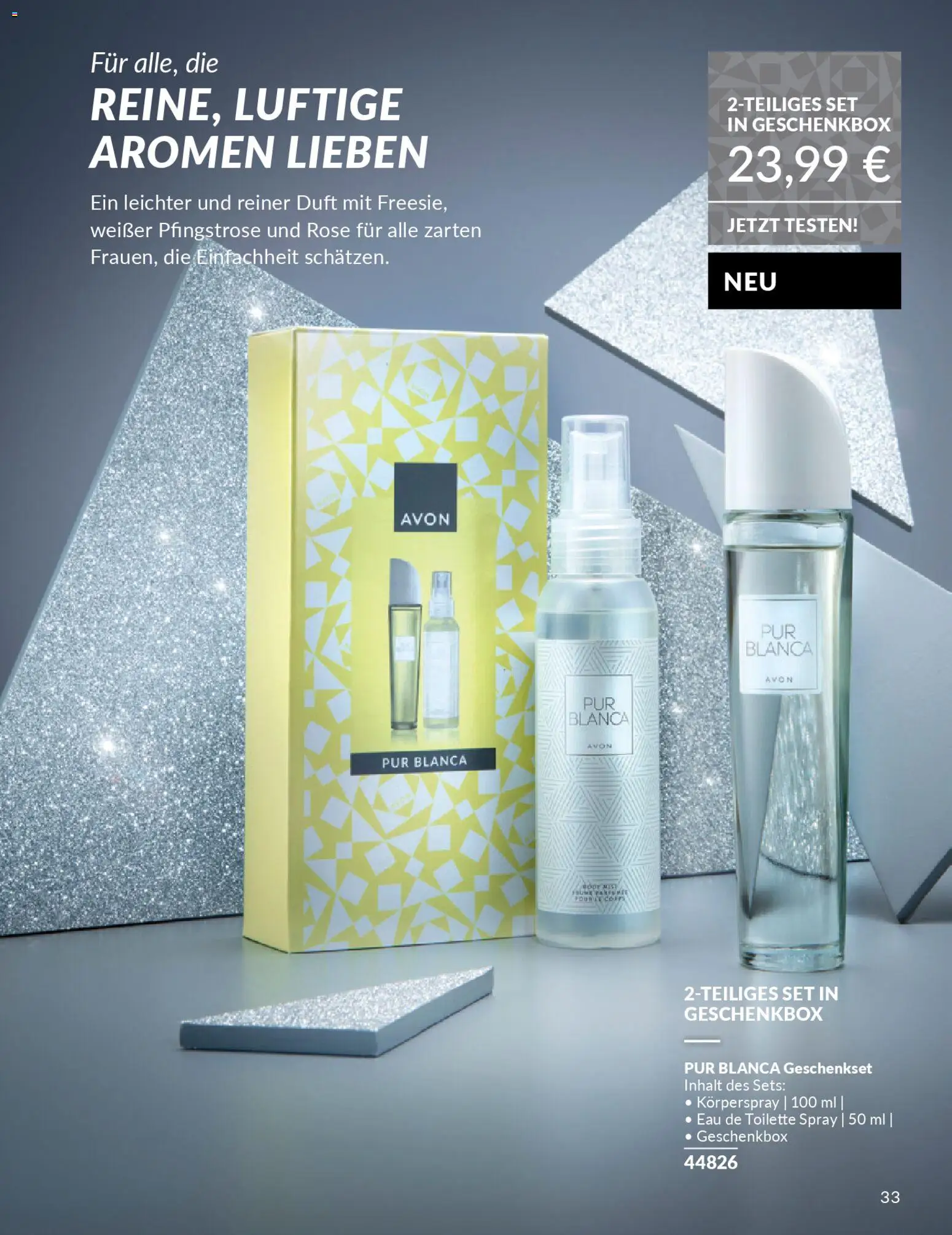 AVON Katalog Dezember 2025 – gültig ab 01.12.2025 | Seite: 35 | Produkte: Toilette, Duft, Eau de Toilette, Körperspray