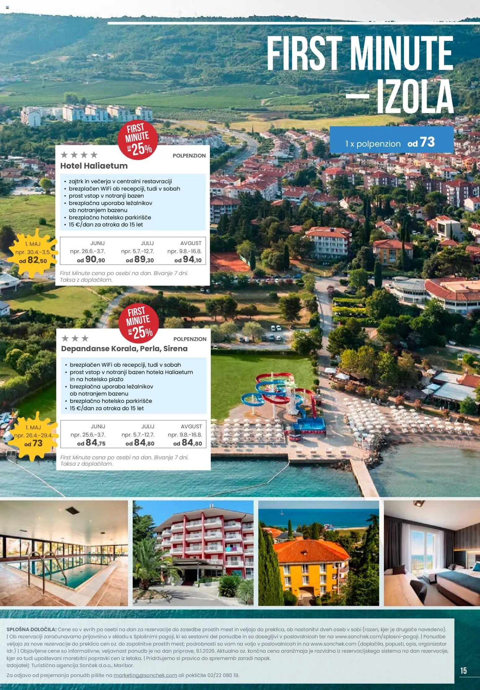 Novi Sonček katalog ponudbe – veljaven od 09.01.2026 | Stran: 15 | Izdelki: Bazen