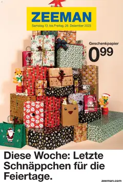 Zeeman Prospekt 	 ab 13.12.2025 gültig