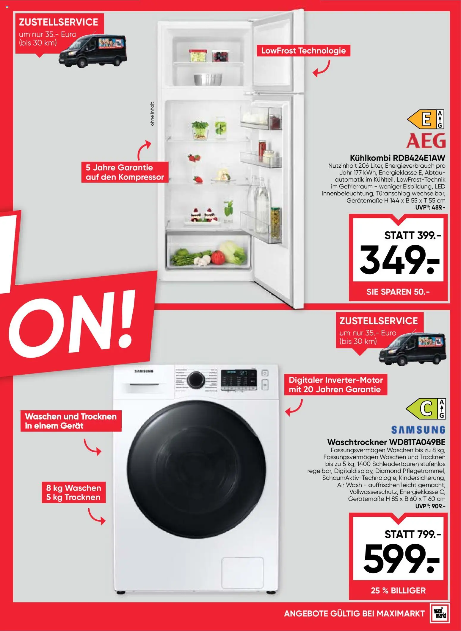 Maximarkt Flugblatt gültig ab 12.02.2026 | Seite: 23 | Produkte: Samsung