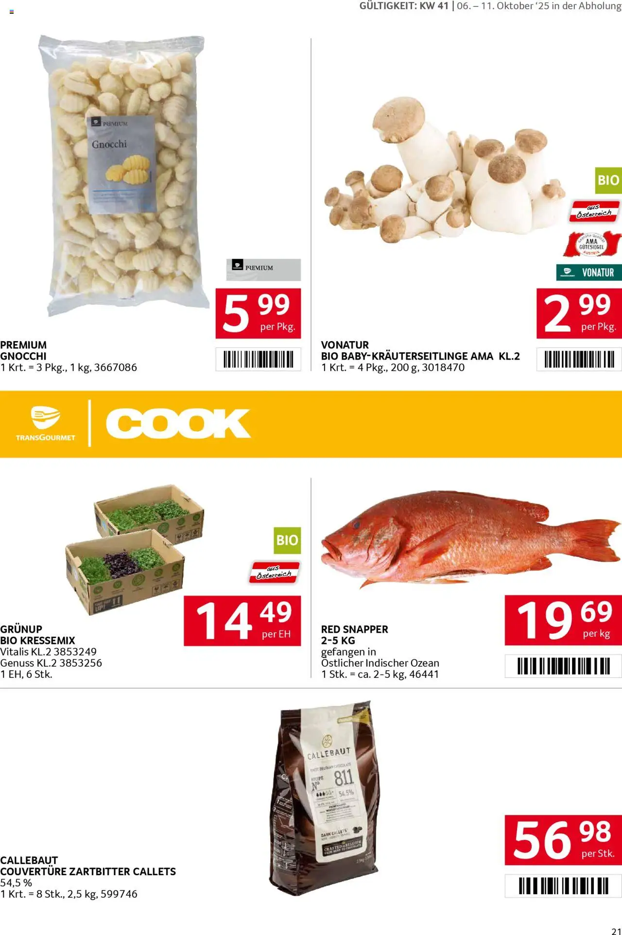 Transgourmet Flugblatt gültig ab 05.10.2025 | Seite: 19