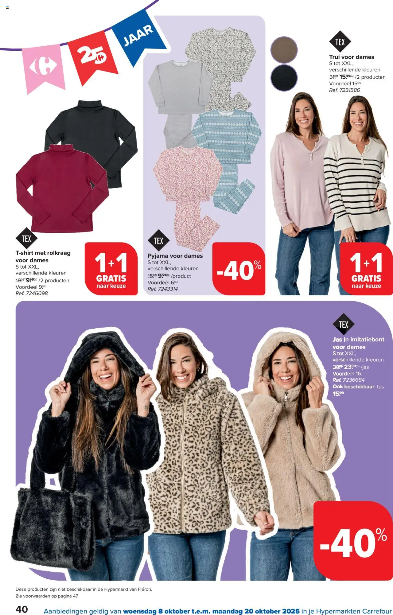 {H1} | Pagina: 40 | Producten: Tas, Trui, Jas, Pyjama