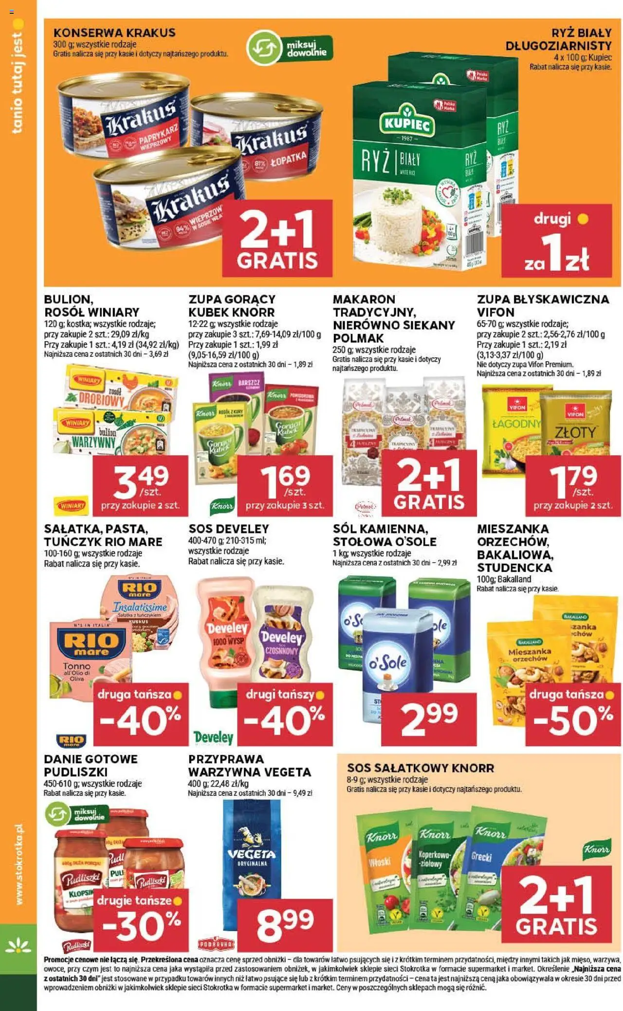 Stokrotka Gazetka od 17.07.2025 | Strona: 34 | Produkty: Vifon, Sałatka z tuńczykiem, Ryż, Sos