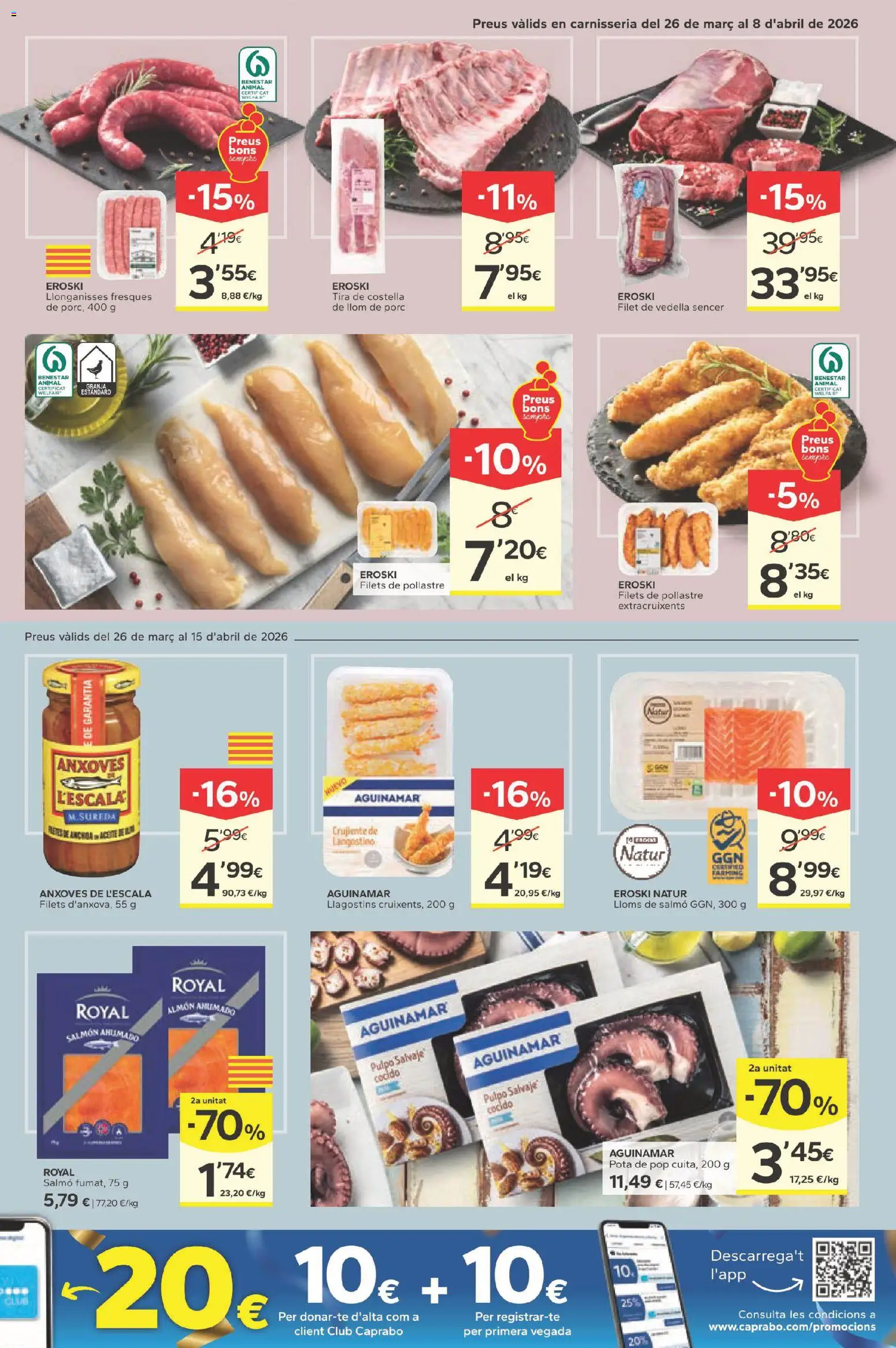 Caprabo folleto Club 30 anys │ válido desde el 26.03.2026 | Página: 5 | Productos: Langostino