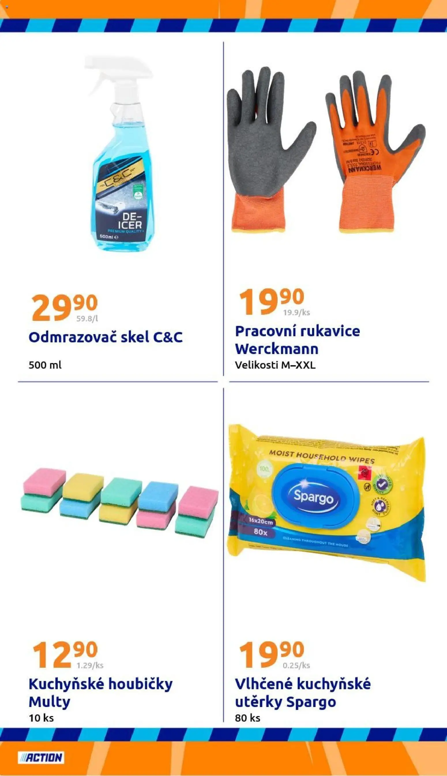 Action leták od 31.12.2025 | Strana: 20 | Produkty: Rukavice, Utěrky