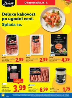 Lidl katalog akcije – veljaven od 12.03.2026 | Stran: 42 | Izdelki: Pršut, Tuna, Losos, Majoneza