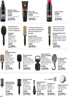 Avon akciós ujság - amely érvényes a következő dátumtól: 01.09.2025 | Oldal: 206 | Termékek: Hajvágó, Hajformázó, Hajszárító, Sampon