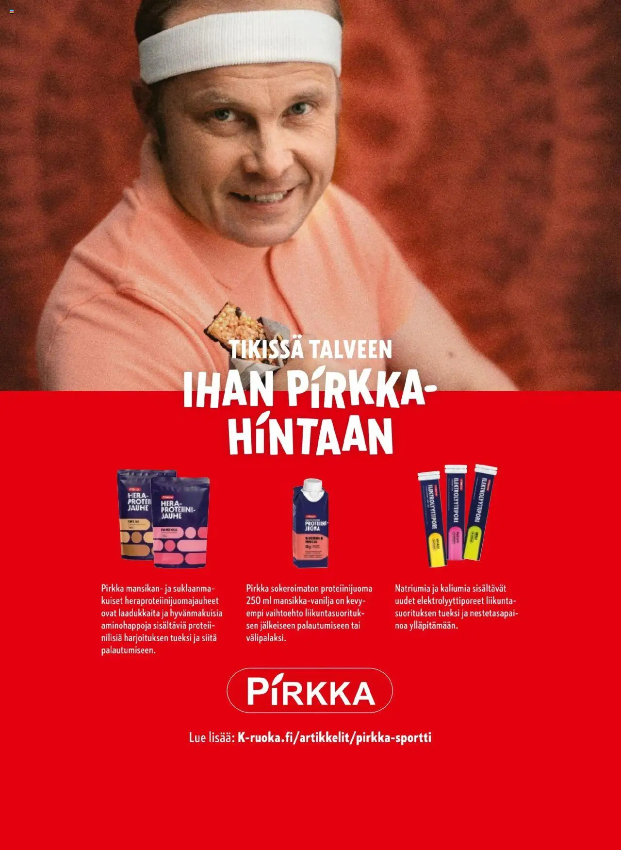 K-Supermarket - Pirkka – voimassa 01.10.2025 alkaen | Sivu: 26 | Tuotteet: Jauhe