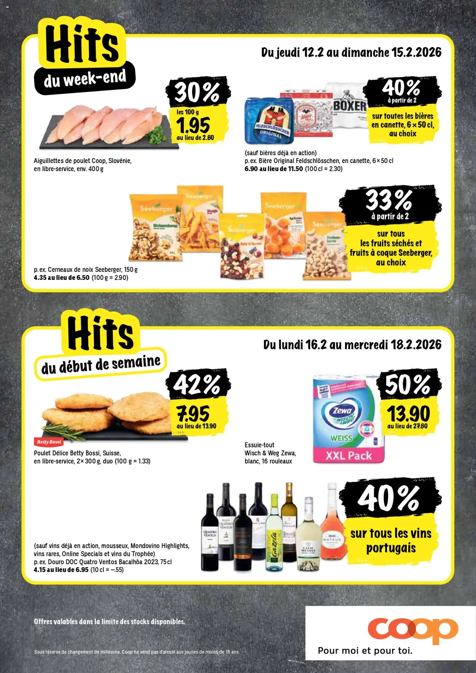 Coop - Les actions de la semaine – gültig ab 12.02.2026 | Seite: 20 | Produkte: Boxer