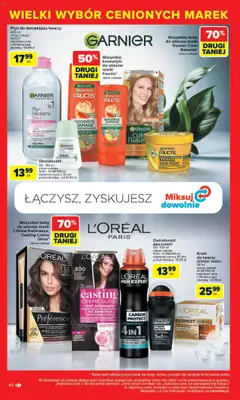 Carrefour Gazetka - Cenione marki, super ceny od 04.08.2025 | Strona: 40 | Produkty: Farby do włosów, Zapach, Makijaż, Krem