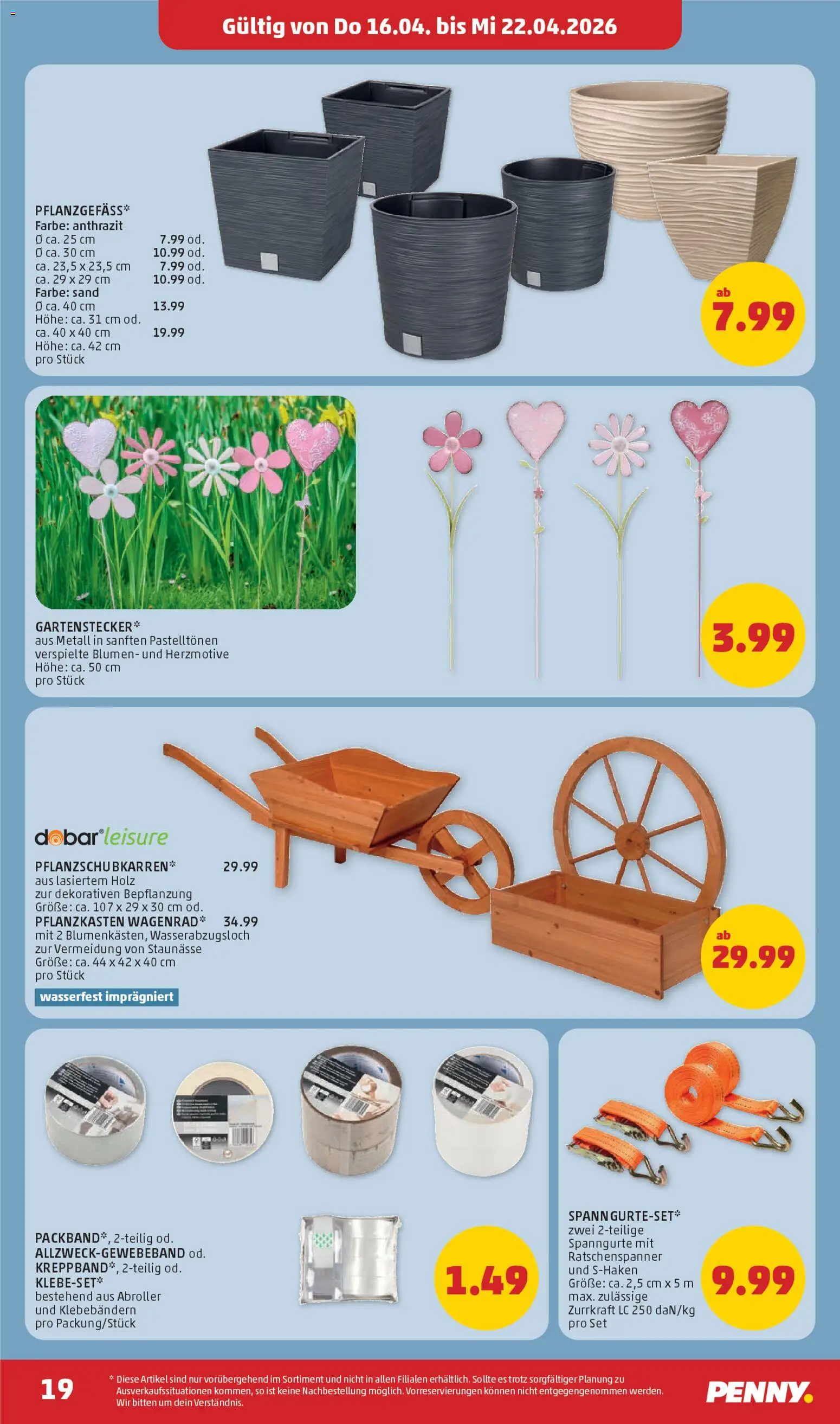 Penny Markt - Flugblatt gültig ab 16.04.2026 | Seite: 19