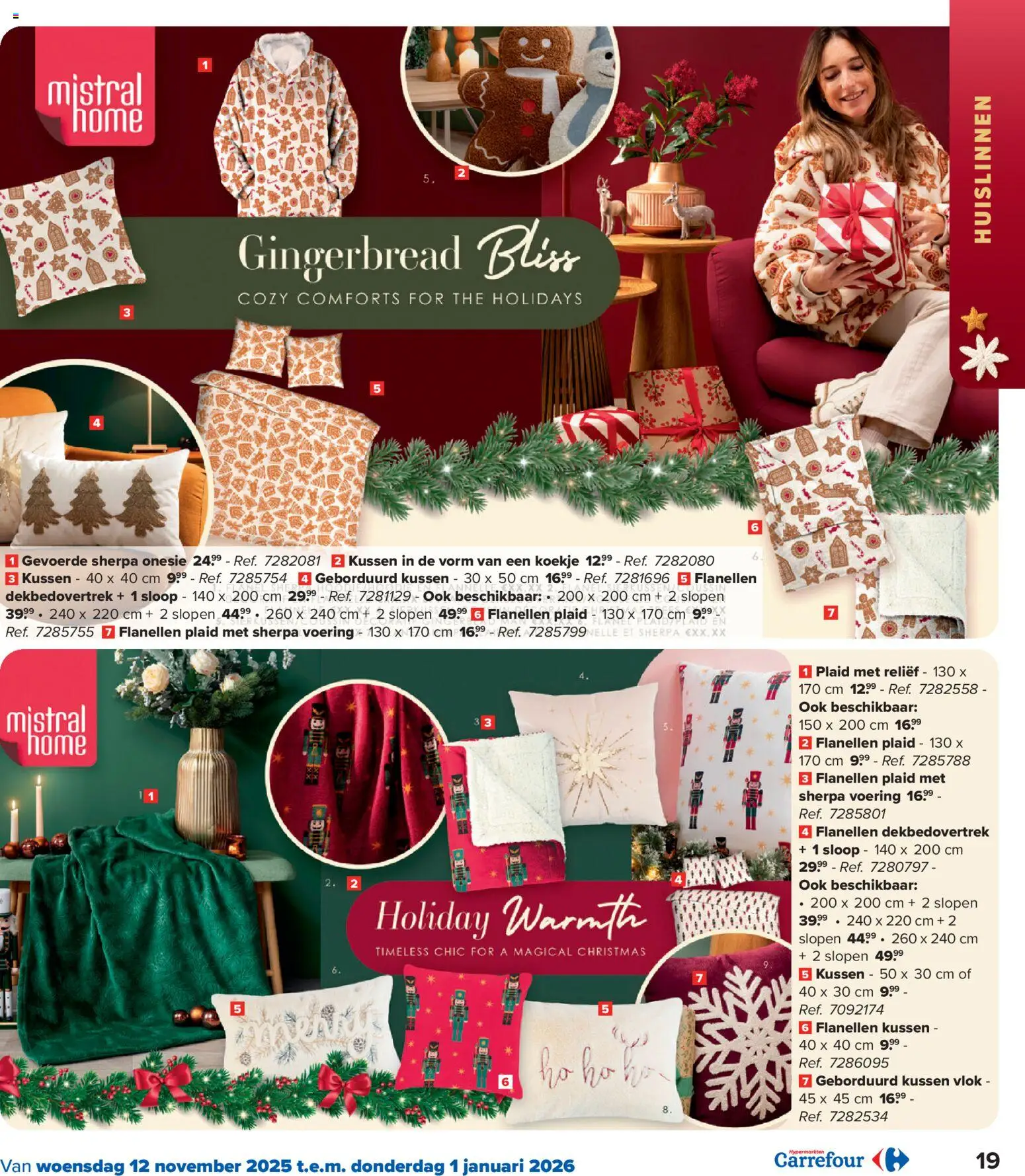 {H1} | Pagina: 19 | Producten: Koekje, Kussen