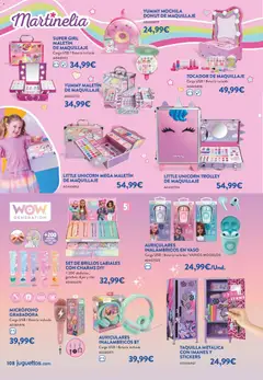 Vista previa Juguettos catálogo Navidad válido desde el 27.10.2025 | Página: 108 | Productos: Maquillaje, Mochila, Auriculares, USB