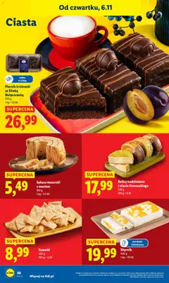 Pogląd oferty "Piernik królewski ze Śliwką Nałęczowską, 500 g" - ważna od 06.11.2025 | Strona: 52