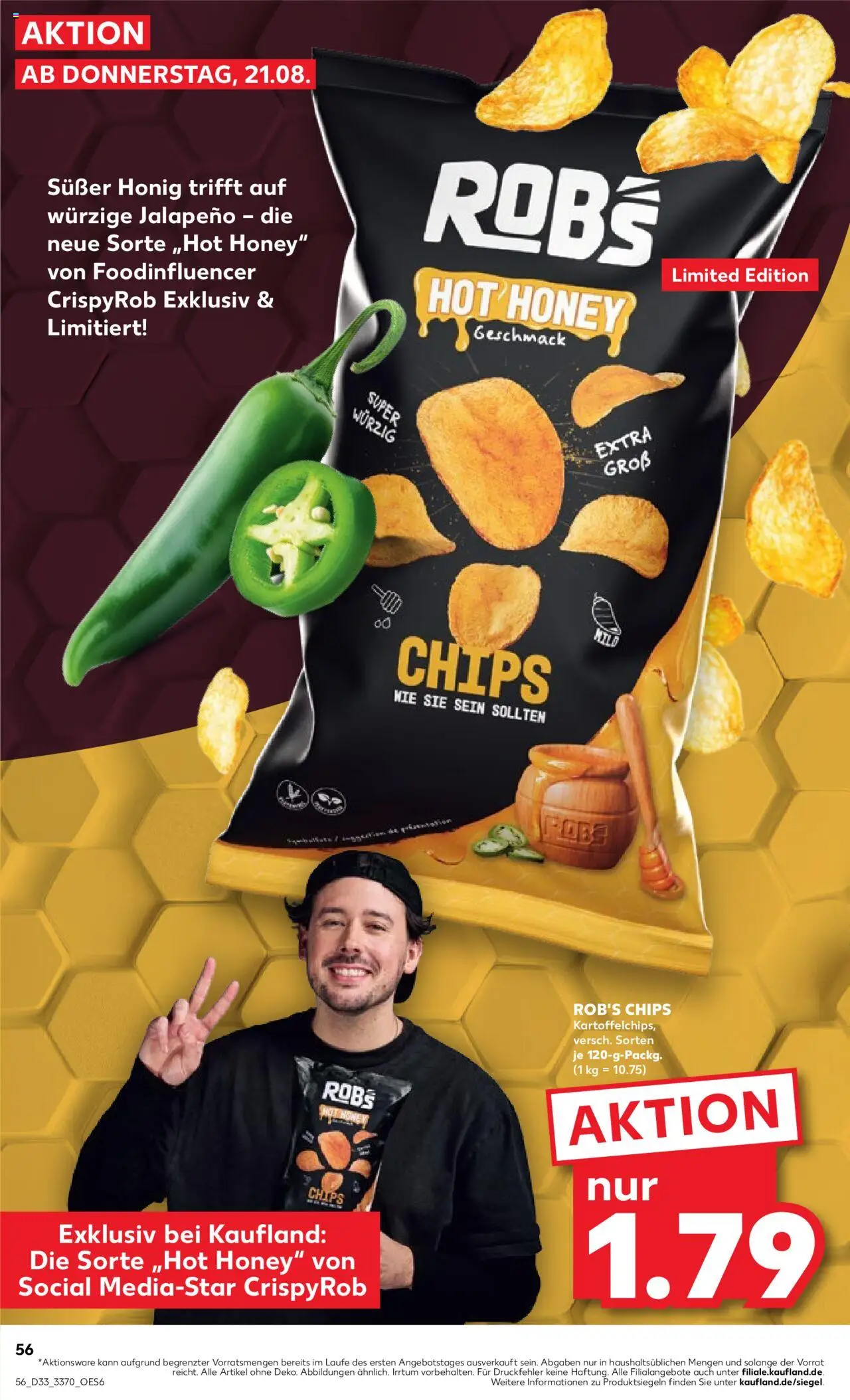 Kaufland Prospekt 	 - gültig ab dem 14.08.2025 | Seite: 56 | Produkte: Chips