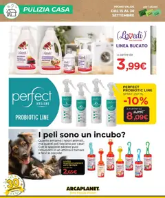 Anteprima del volantino Volantino Arcaplanet	 valido a partire dal 01.10.2025 | Pagina: 30 | Prodotti: Deodorante auto, Deodorante, Ammorbidente, Profumo