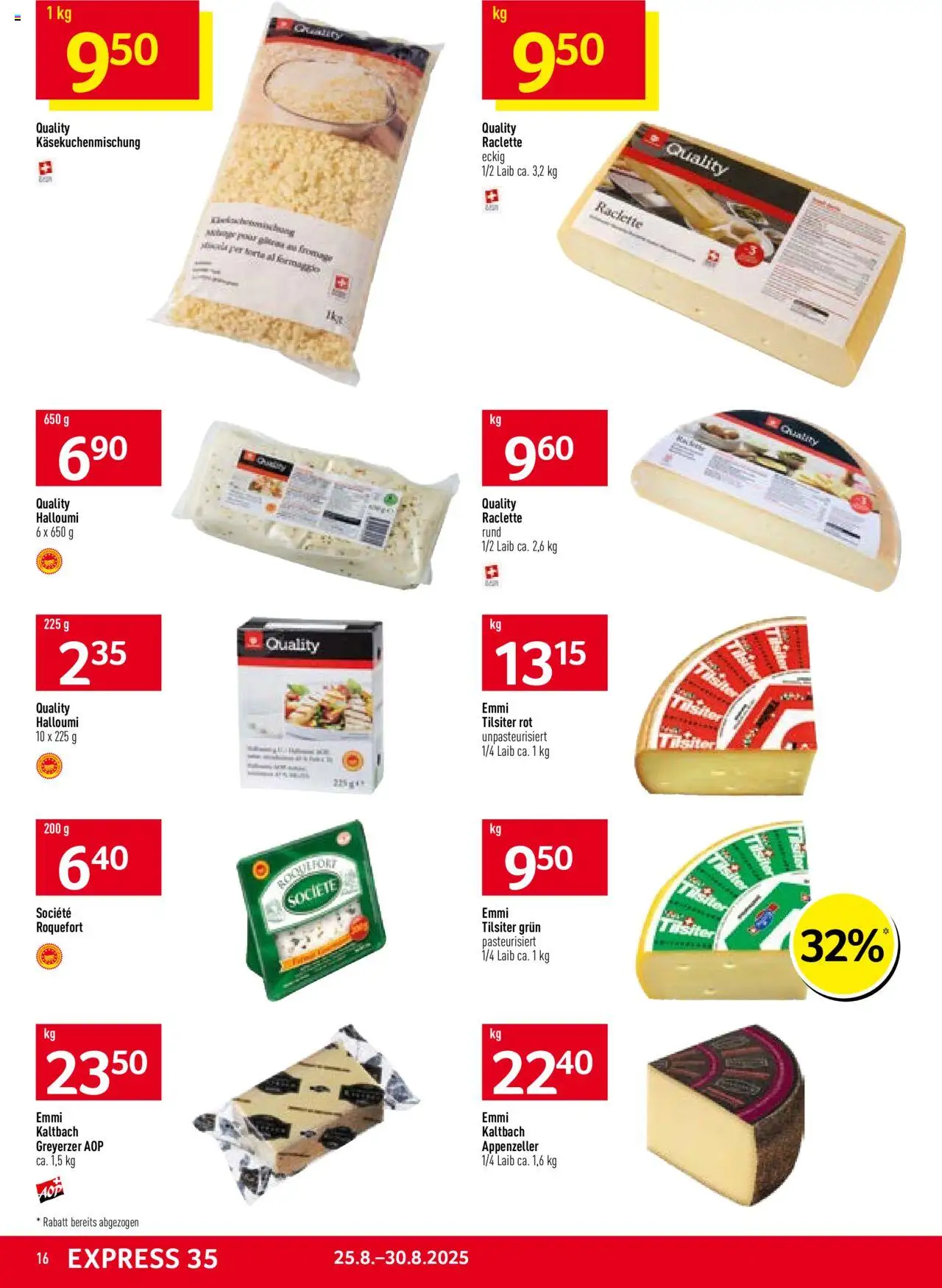 Prodega Aktionen ab 25.08.2025 | Seite: 16 | Produkte: Raclette