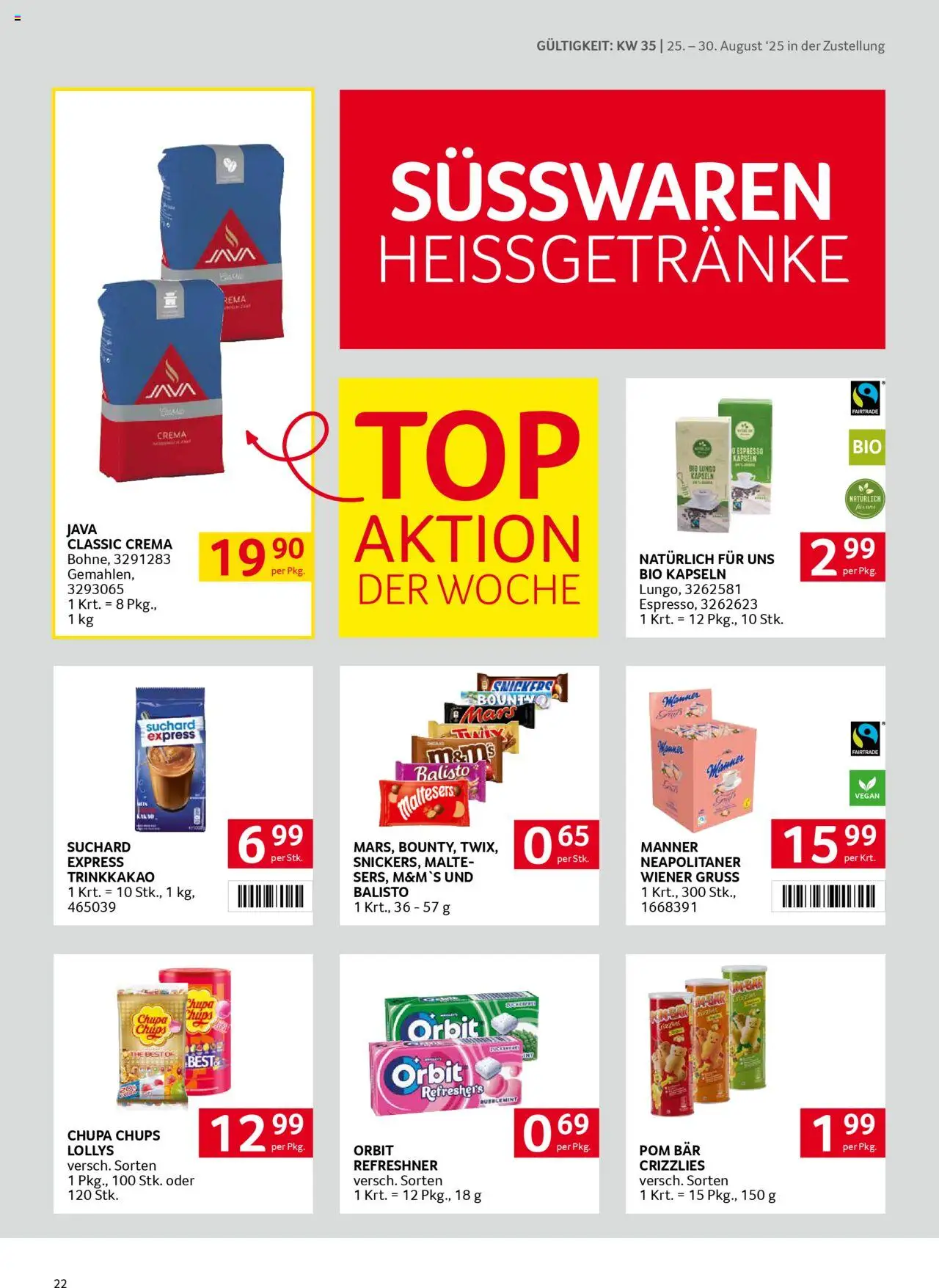 Transgourmet Zustellaktion gültig ab 24.08.2025 | Seite: 22