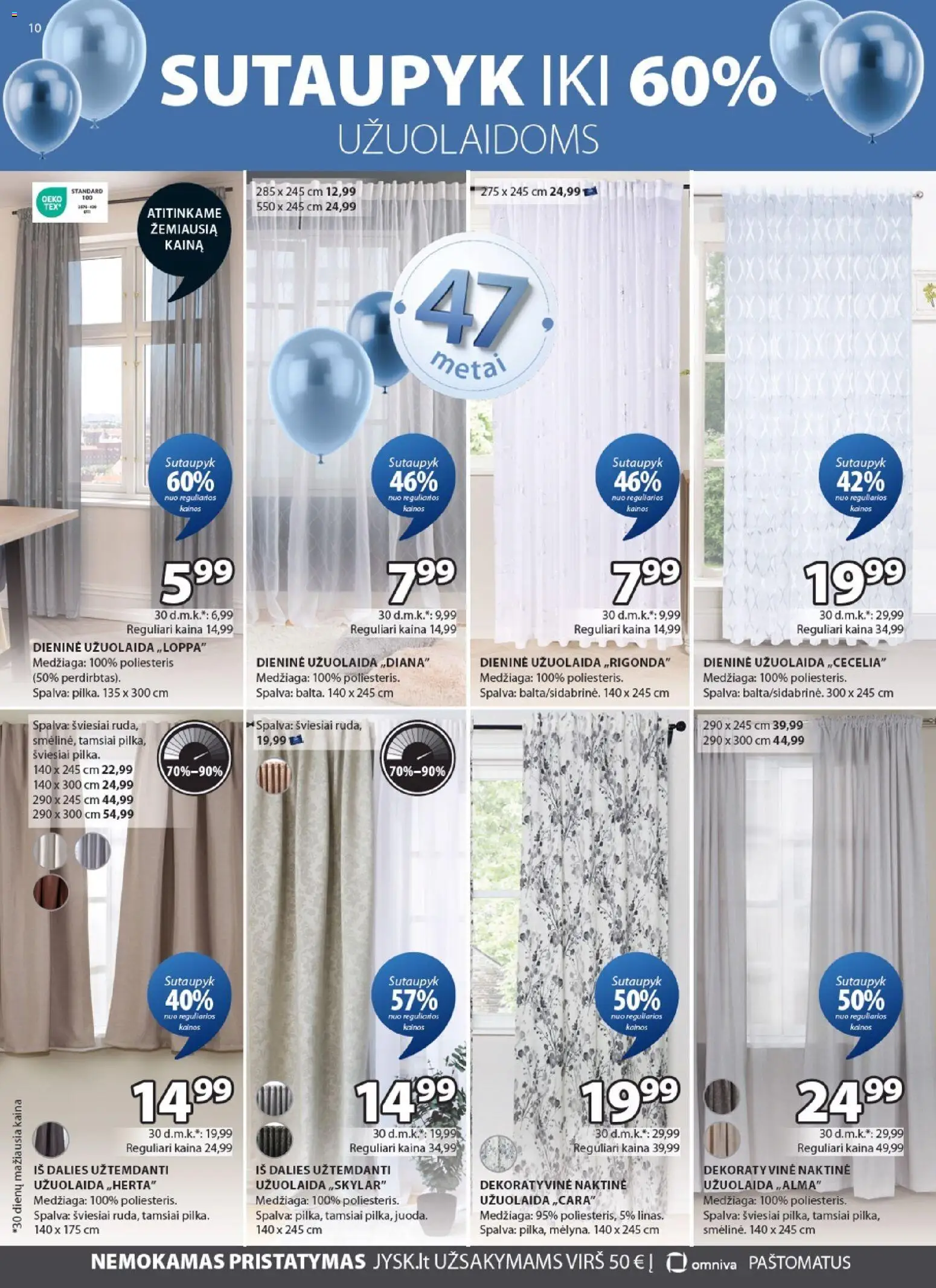 JYSK akcijos nuo 31.03.2026 | Puslapis: 10