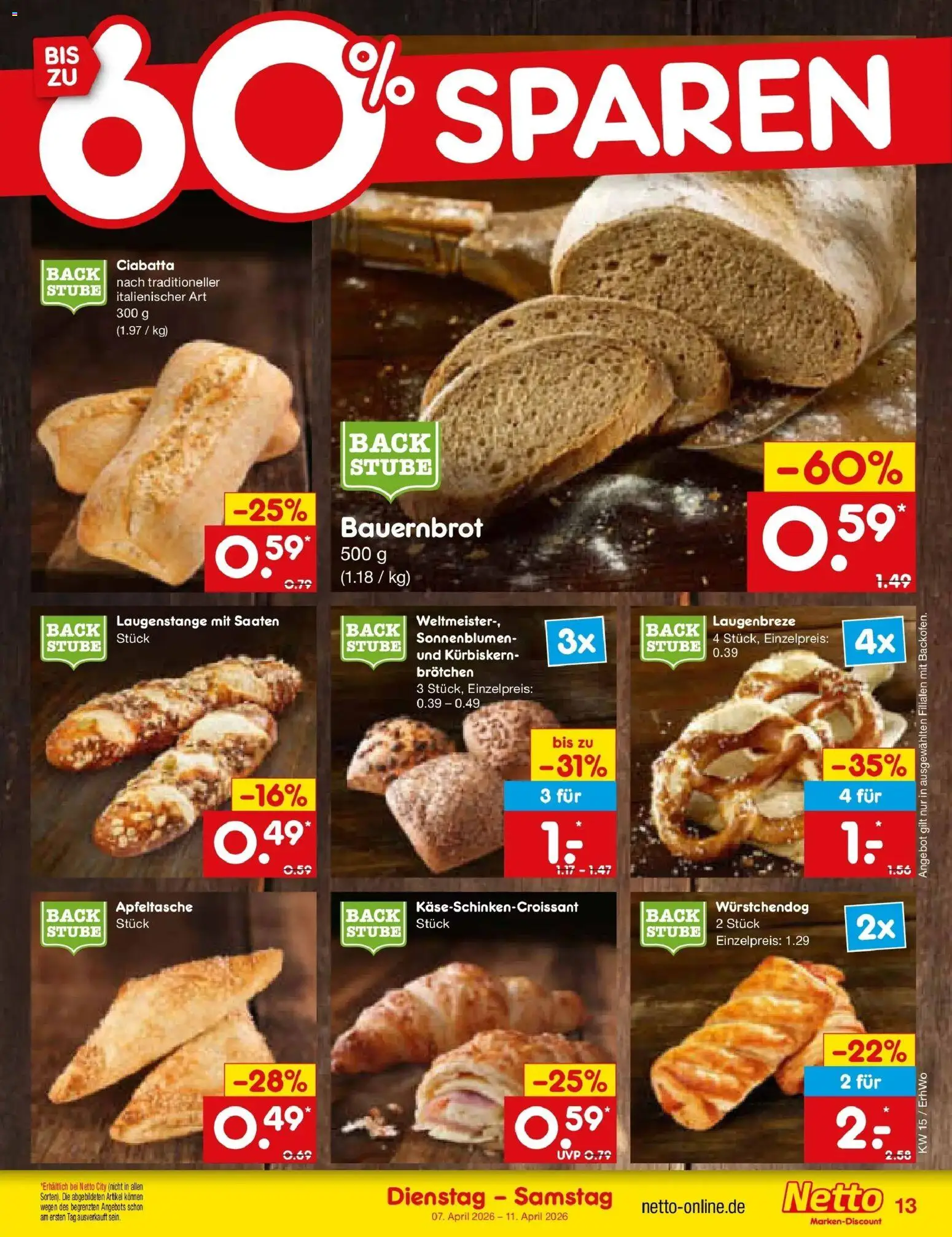 Netto Marken-Discount Prospekt Mannheim	 – gültig ab 05.04.2026 | Seite: 15