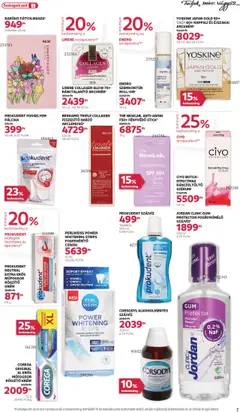 Rossmann akciós ujság - amely érvényes a következő dátumtól: 25.08.2025 | Oldal: 7 | Termékek: Arckrém, Roll-on, Fényvédő, Szájvíz