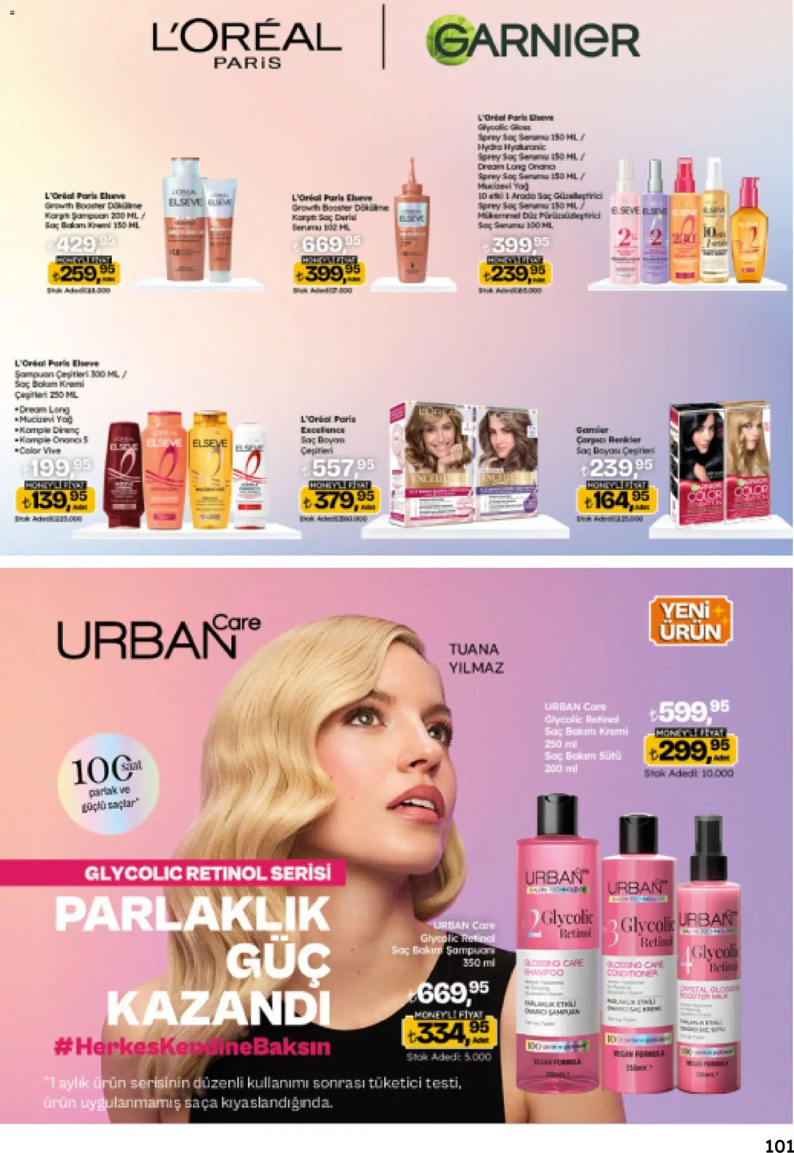 Migros Katalog - Migroskop - 16.04.2026 tarihinden itibaren geçerlidir | Sayfa: 101 | Ürünler: Şampuan