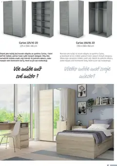 Náhled letáku ASKO nábytek leták - Variabilní program Carlos od 01.01.2026 | Strana: 7 | Produkty: Skříně