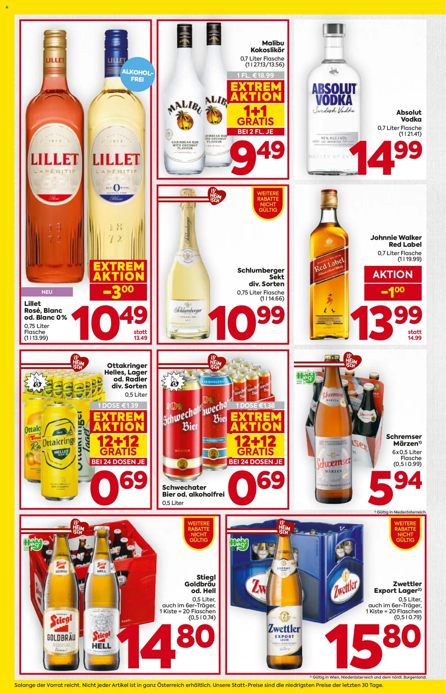 Billa Flugblatt - Niederösterreich gültig ab 23.04.2026 | Seite: 14 | Produkte: Bier