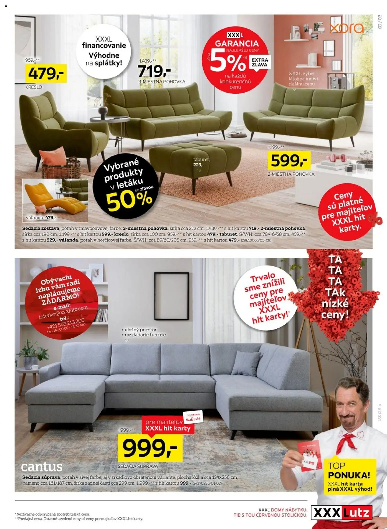 Nové XXXLutz akcie – leták je platný od 27.12.2025 | Strana: 4 | Produkty: Sedacia súprava, Pohovka, Kreslo