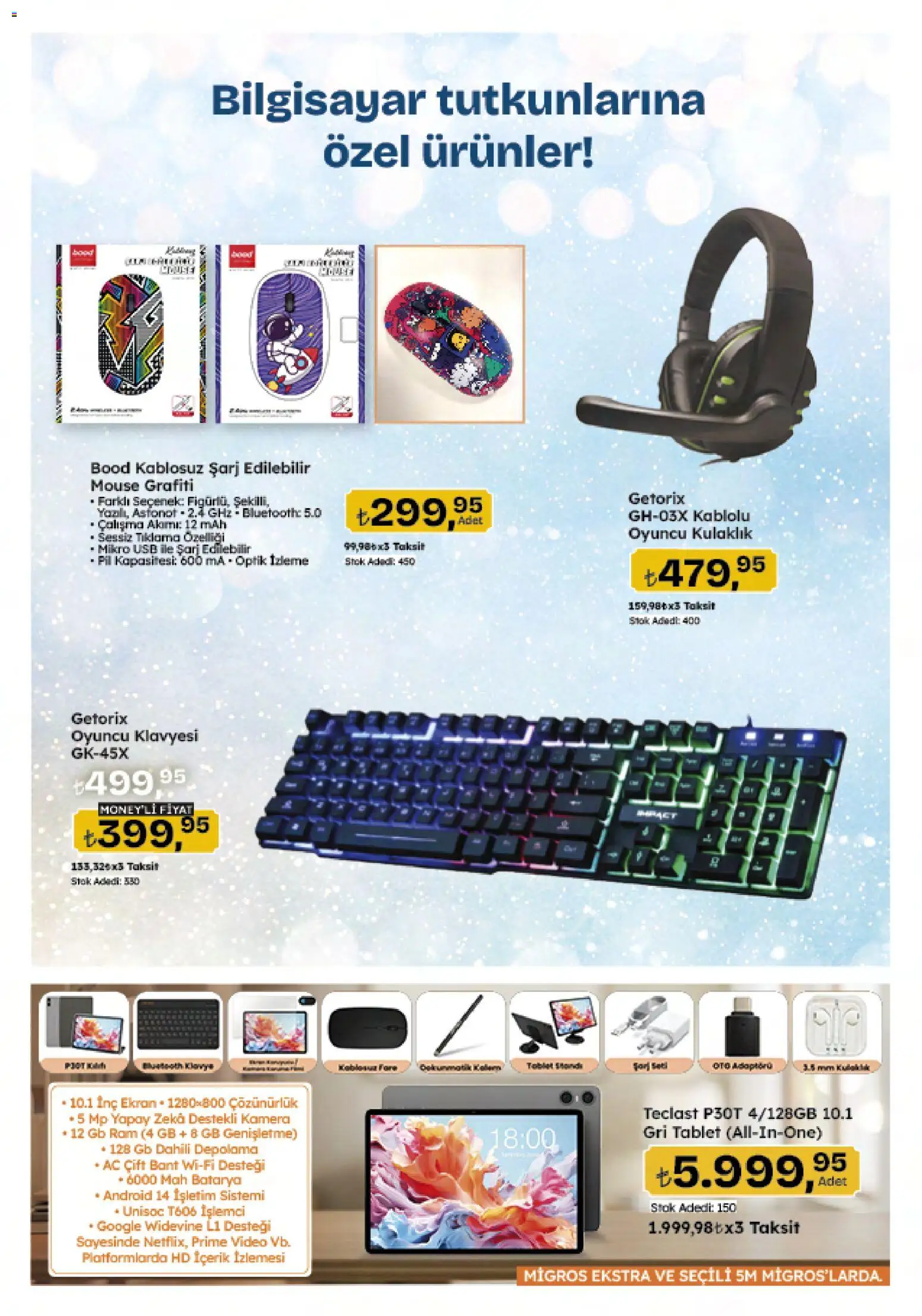 Migros Katalog - 5M Migroskop Dijital - 08.01.2026 tarihinden itibaren geçerlidir | Sayfa: 107 | Ürünler: Video, Kulaklık, Kamera, Bant