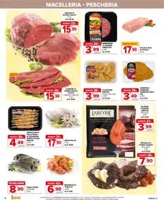 Anteprima del volantino Volantino Iperal	 valido a partire dal 21.01.2026 | Pagina: 8 | Prodotti: Salmone, Mazzancolle, Vitello, Arrosticini